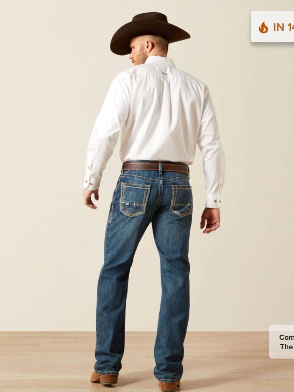 Ariat M4 Low Rise Boundary Boot Cut Jean